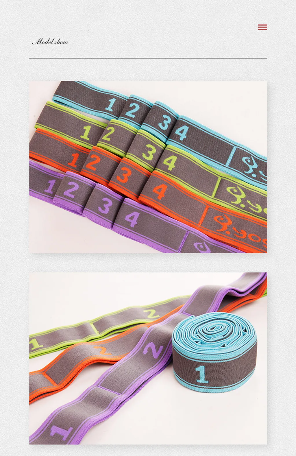 Женский эластичный ремень для йоги пояс фитнес тренировки веревка эластичность