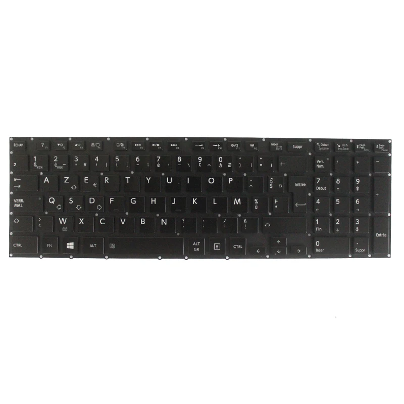 Новая Французская клавиатура для ноутбука Toshiba Satellite P55 p50 P50-A P50t без рамки FR с