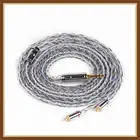 16-жильный посеребренный кабель KBEAR 2,53,54,4 мм, усовершенствованный кабель с MMCX2pinQDCTFZ разъемом F1 KB06 HI7 ZSX BLON BL03