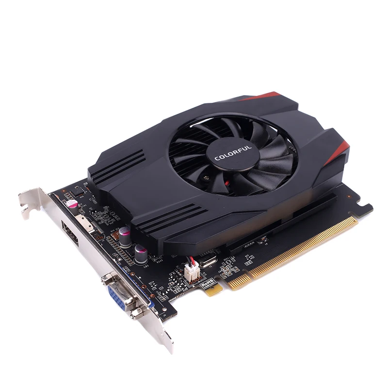 Новая красочная игровая видеокарта GT1030 2G V3 GDDR5 64 бит 1227 МГц/1468 МГц 14 нм | Компьютеры