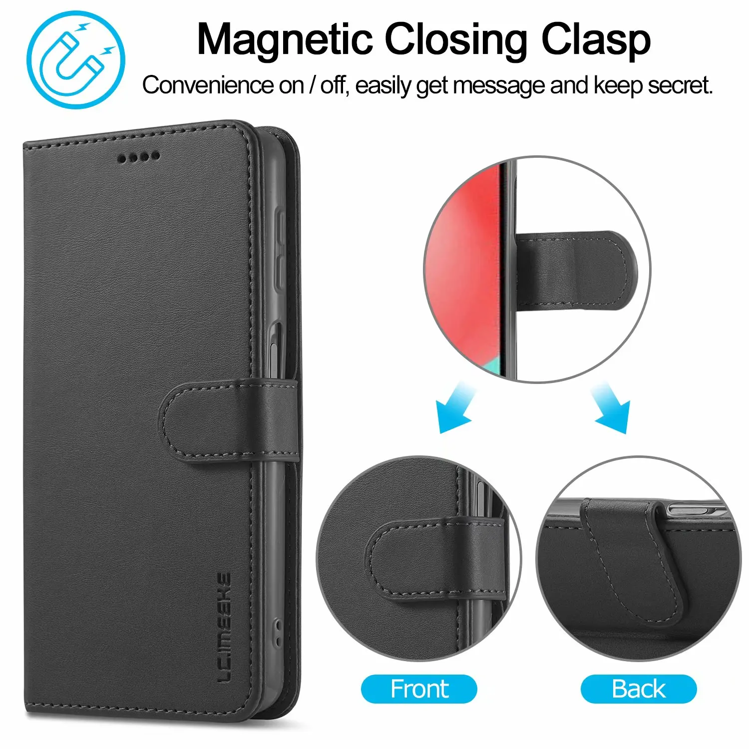 

Кожаный чехол-портмоне для S21 Samsung Galaxy Note20 ультра S20 FE S10 плюс A72 A52 A71 A51 5G A42 A32 A21s A11 откидная крышка A12 A02S