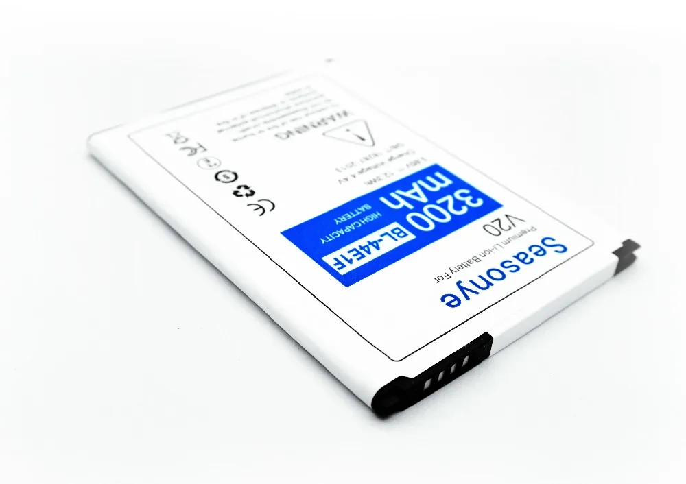 Seasonye 3200mAh BL 44E1F / BL44E1F телефонный сменный аккумулятор + универсальное зарядное
