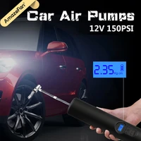 12v 150psi portable car air pumps electric tyre inflator car bike bicycle air compressor auto wireless tire inflator inflatable