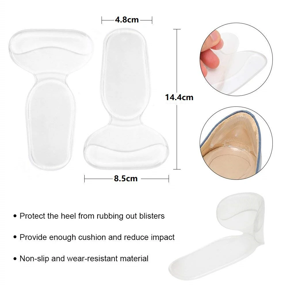 

12pcs Tool Inserts Men Women Liner Forefoot Cushion Heel Grips Set Adult Blister Prevention Wear Resistant Transparent Mini