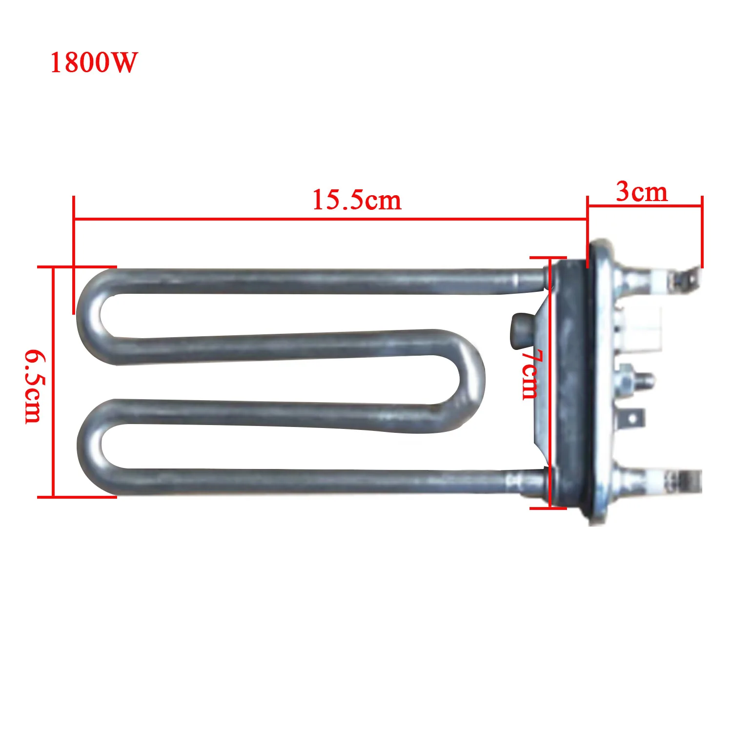 Нагревательная трубка из нержавеющей стали с датчиком электрический