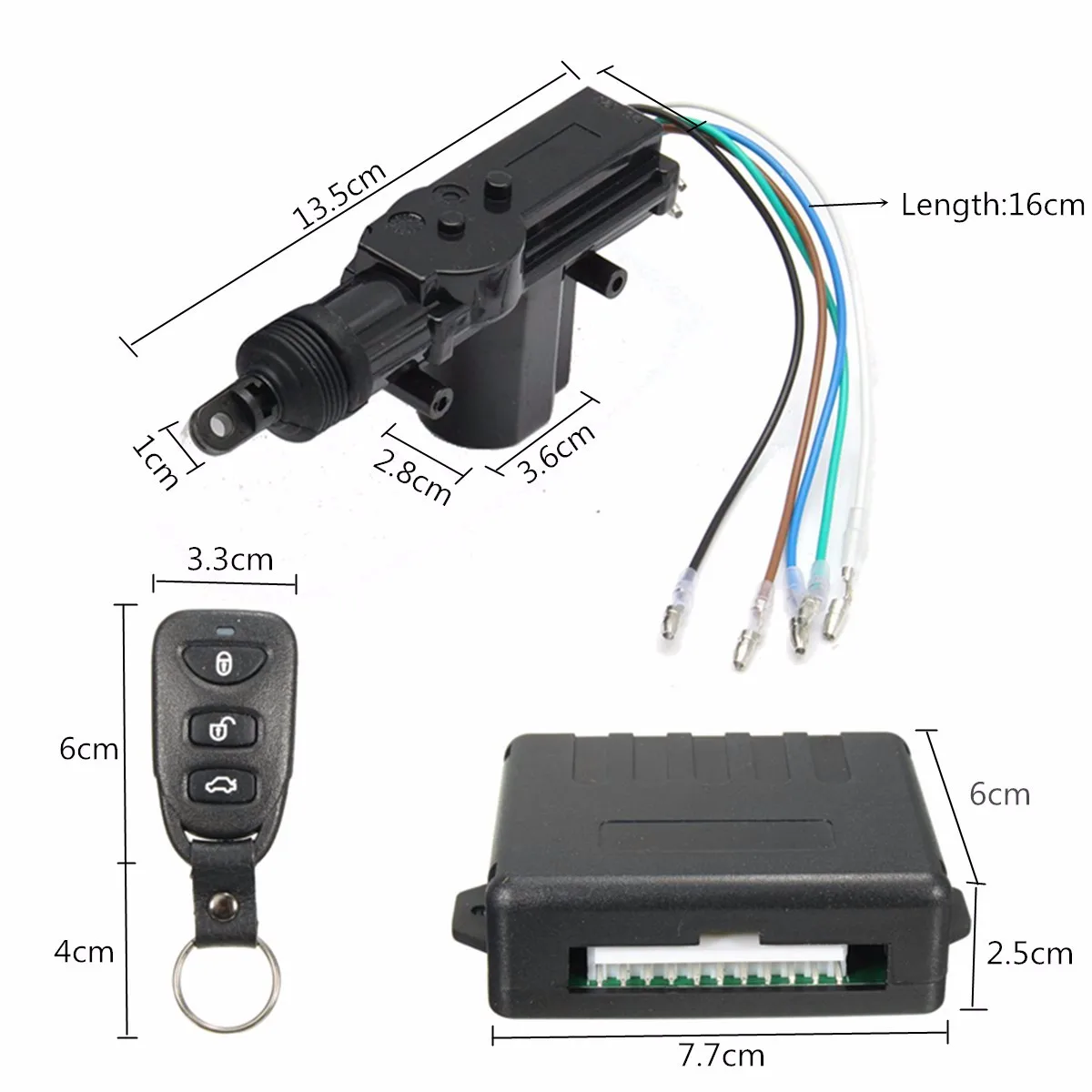 

LB-501 Car Keyless System Remote Central Door Lock Remote Control Alarm Systems Central Locking With Auto Remote Central Kit