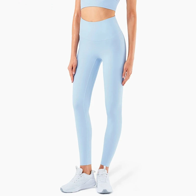 

Bare NO CAMEL TOE High Waist Gym Sport Leggings Women Light Support Squat Proof Fitness Workout Legging Yoga Pants