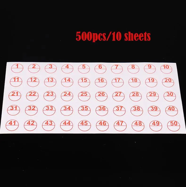 1000 шт наклейки алмазная классификация для хранения отличительных наклеек