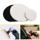 1 шт., автомобильный бочонок для полировки и финишного покрытия шерстяной коврик Авто шерсти Краски уход Полировщик колодки шерсть диск колеса губки шерстяными помпонами