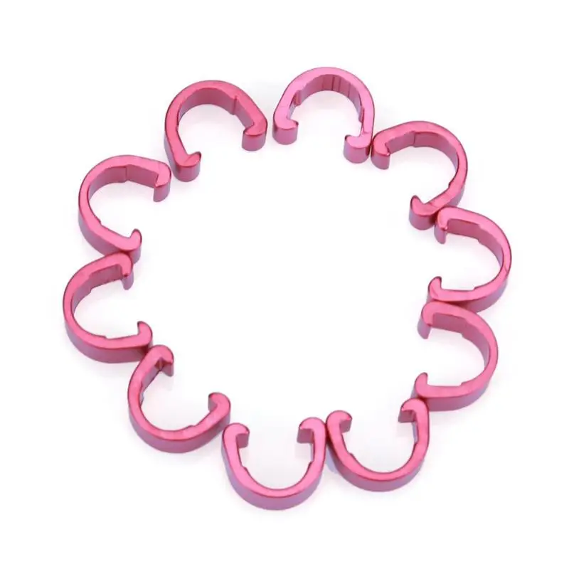 10 шт для езды на велосипеде MTB C зажимы шланг кабель тормозного механизма Алюминий