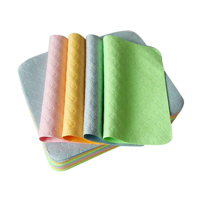 4 шт. утолщенные однотонные высококачественные хлопковые салфетки для чистки