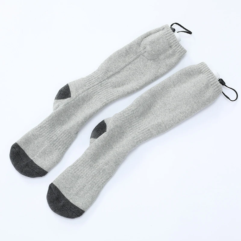 

Long Heated Socks Rechargeable Battery Heating Socks Men Women Winter Socks Outdoor Skiing Cycling Compression Socks Sports Sock