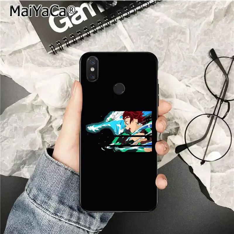 Высококачественный чехол для телефона MaiYaCa Anime Demon Slayer Kimetsu no Yaiba xiaomi mi 6 8 se note2 3 mix2
