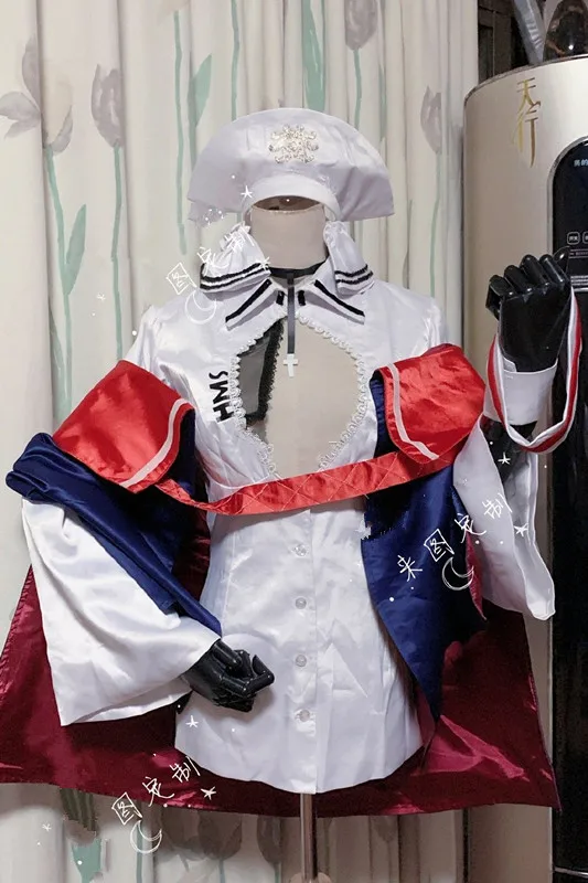 На заказ/размер Graf Zeppelin Azur Lane Косплей фанат искусства горничной косплей костюм