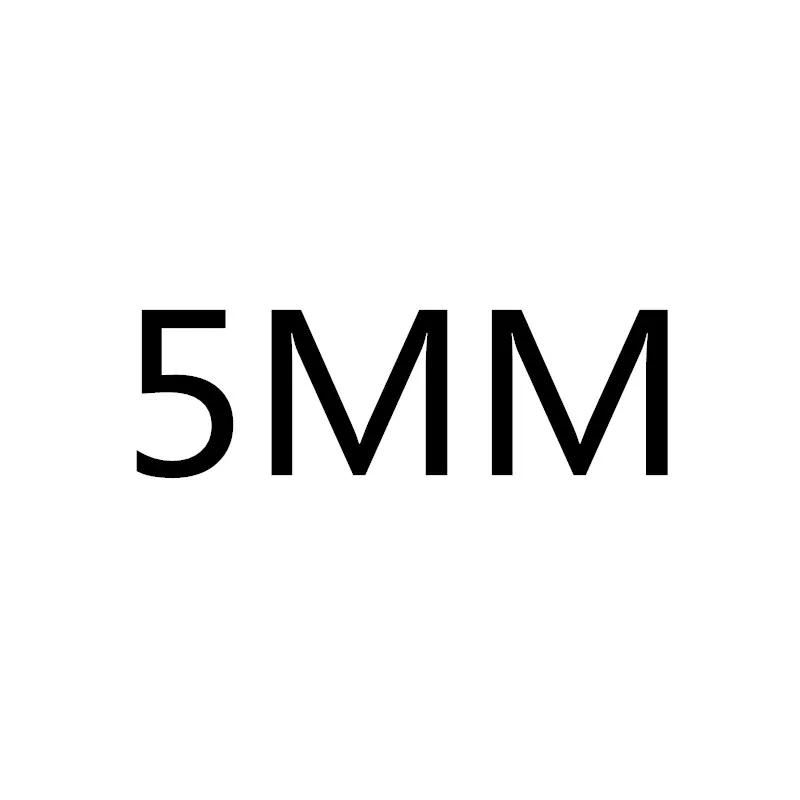 5 MM Настоящее 925 пробы серебряные ювелирные изделия женские модные милые миниатюрные белые CZ серьги-гвоздики подарок для девушек-подростков - Цвет камня: 5 MM