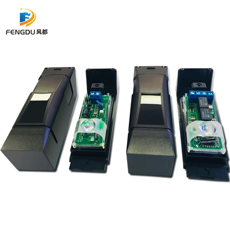 Датчик присутствия фотоэлемент инфракрасный датчик для ворот 2 пара/лот 12V 24V AC/DC