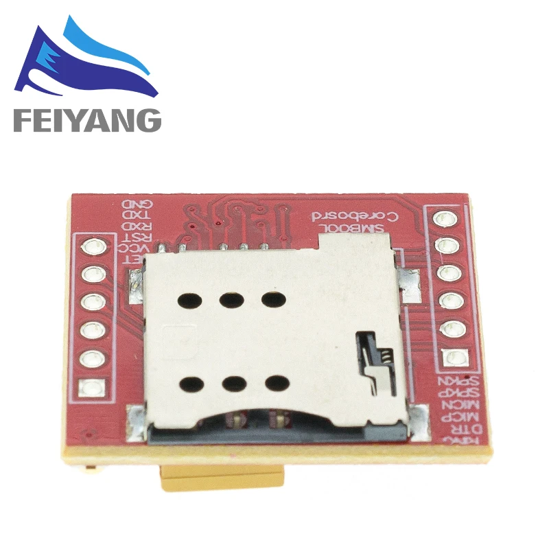 1 шт. самый маленький SIM800L GPRS GSM модуль карта MicroSIM ядро плата четырехдиапазонный TTL