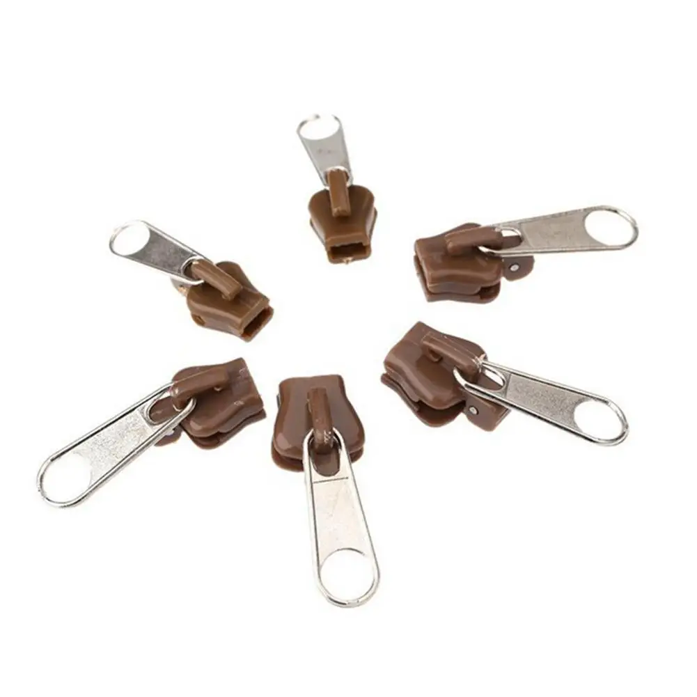 

12Pcs Zipper Universal Instant Repair Kit Replacement Zipper Sliding Zipper Multifunction Zipper Head Replace Zip Slide