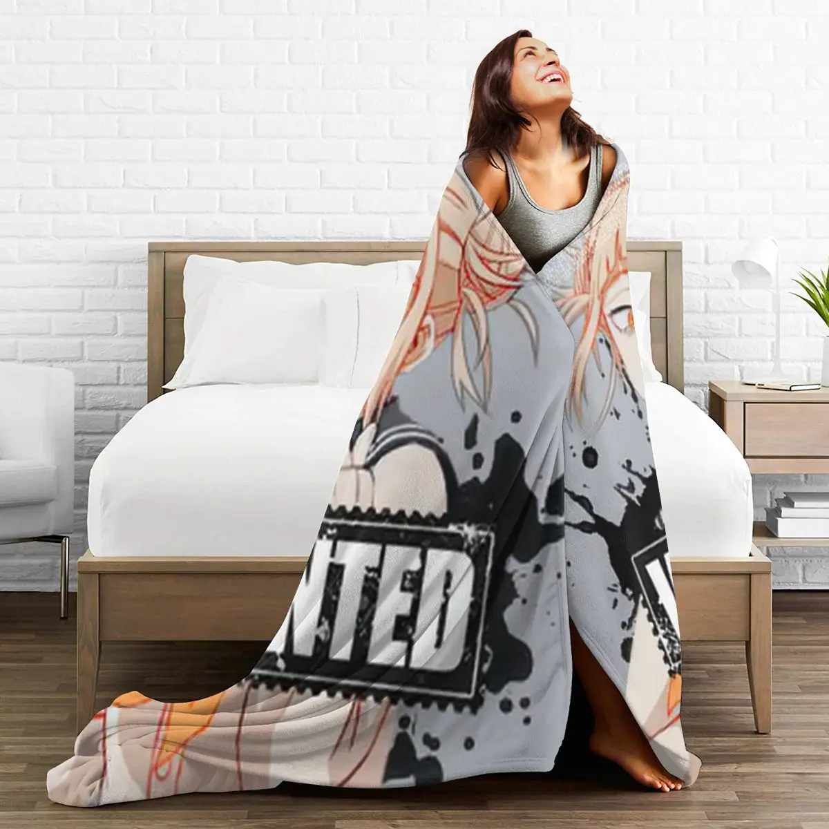

3D Cartoon Sherpa Blanket Warm Super Soft Flannel Office Nap Bedspread Sofa Bedding Plush Quilt Plaids 300699002