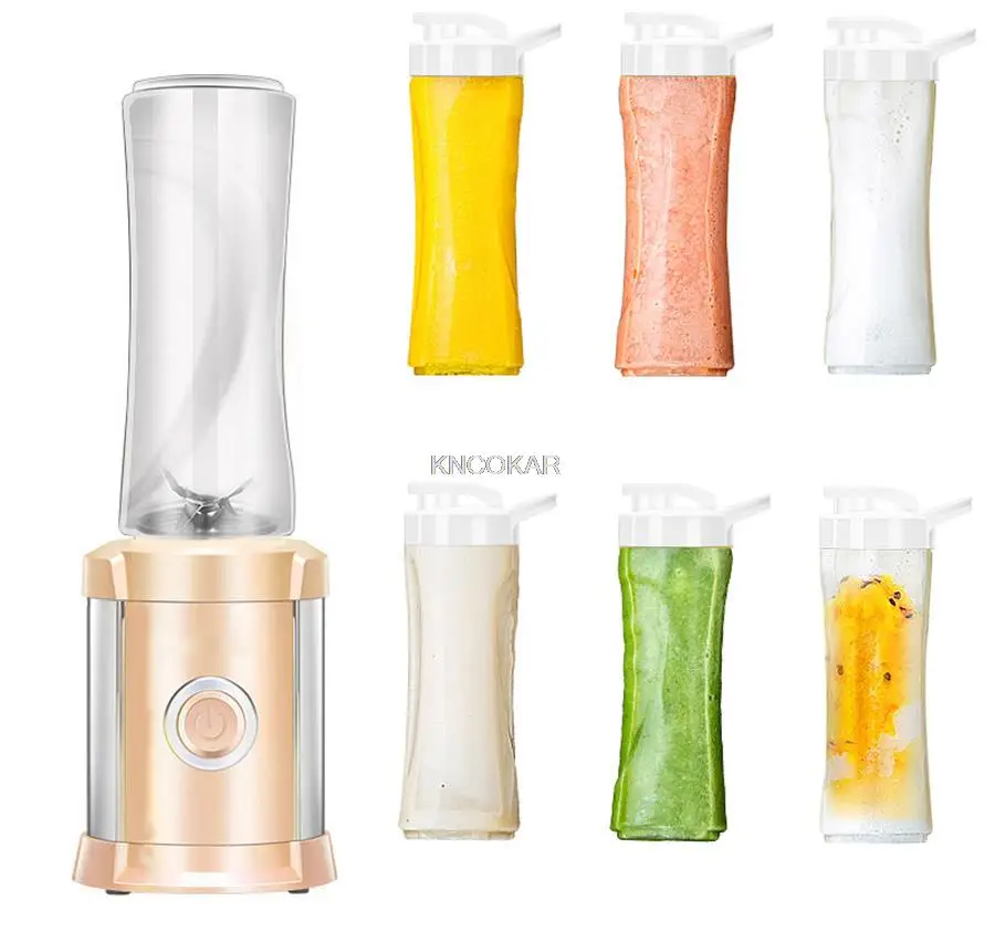 600 мл портативная соковыжималка Бытовая чашка мини фрукты фруктовая и овощная