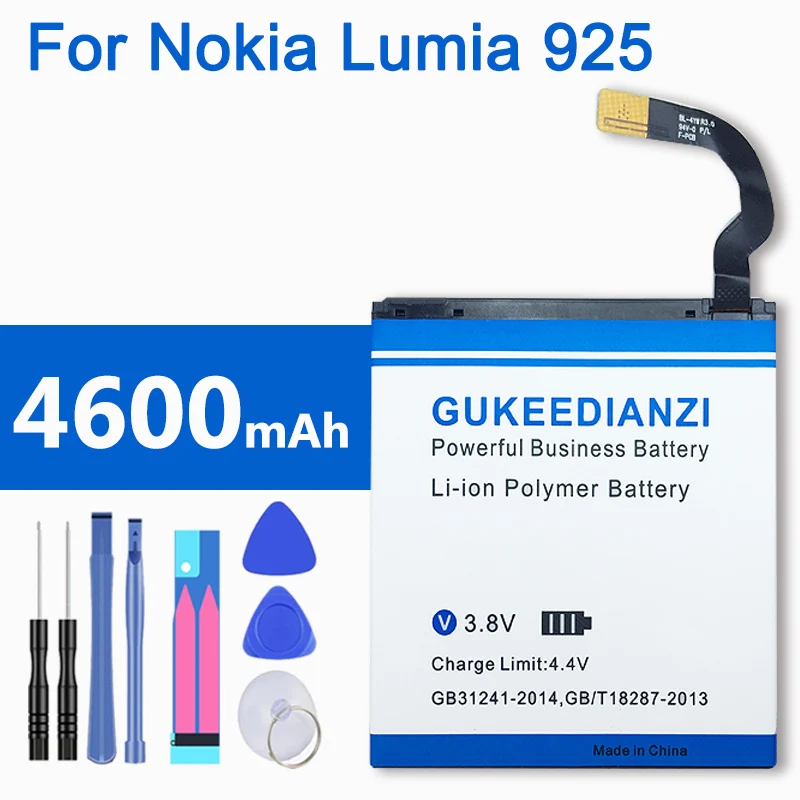 BL 4YW 4600mAh литий ионная запасная батарея телефона для Nokia Lumia 925 925T 922 RM 893 892 955 Catwalk