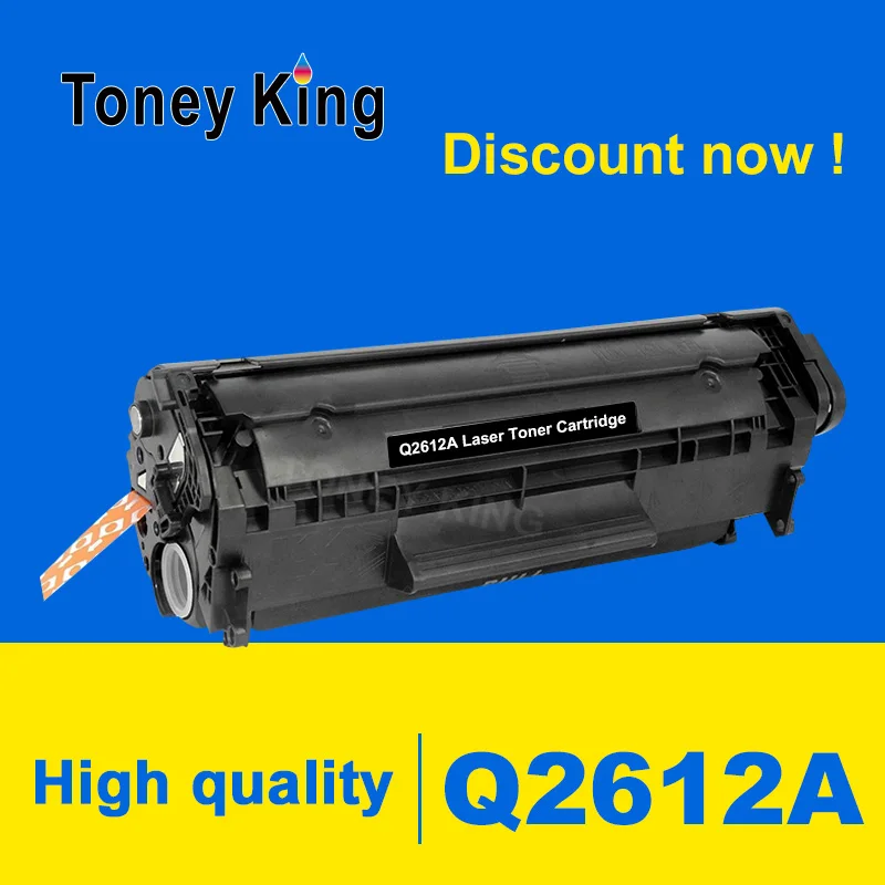 Toney King Q2612A 12A 2612 совместимый картридж с тонером для принтера HP LaserJet 1010 1012 1015 1020 3015
