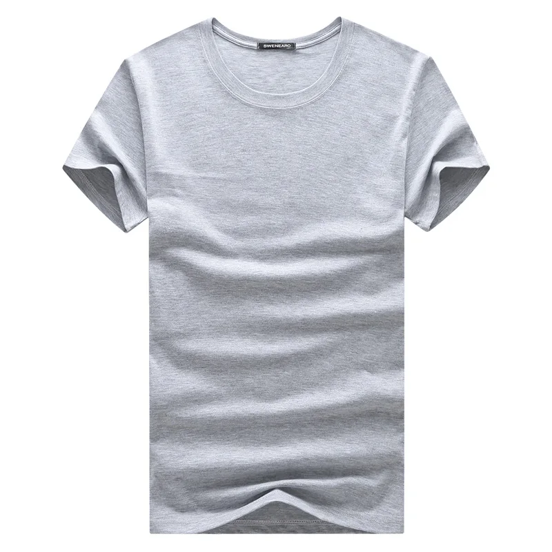 

3094-Men's solid color shirt to increase the fat and half sleeve POLO shirt