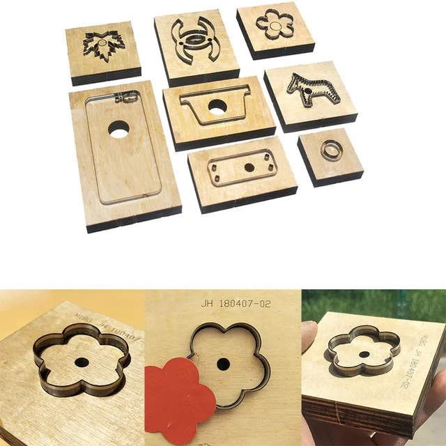 Японское стальное лезвие штампованный стальной дырокол Цветочный Коврик для