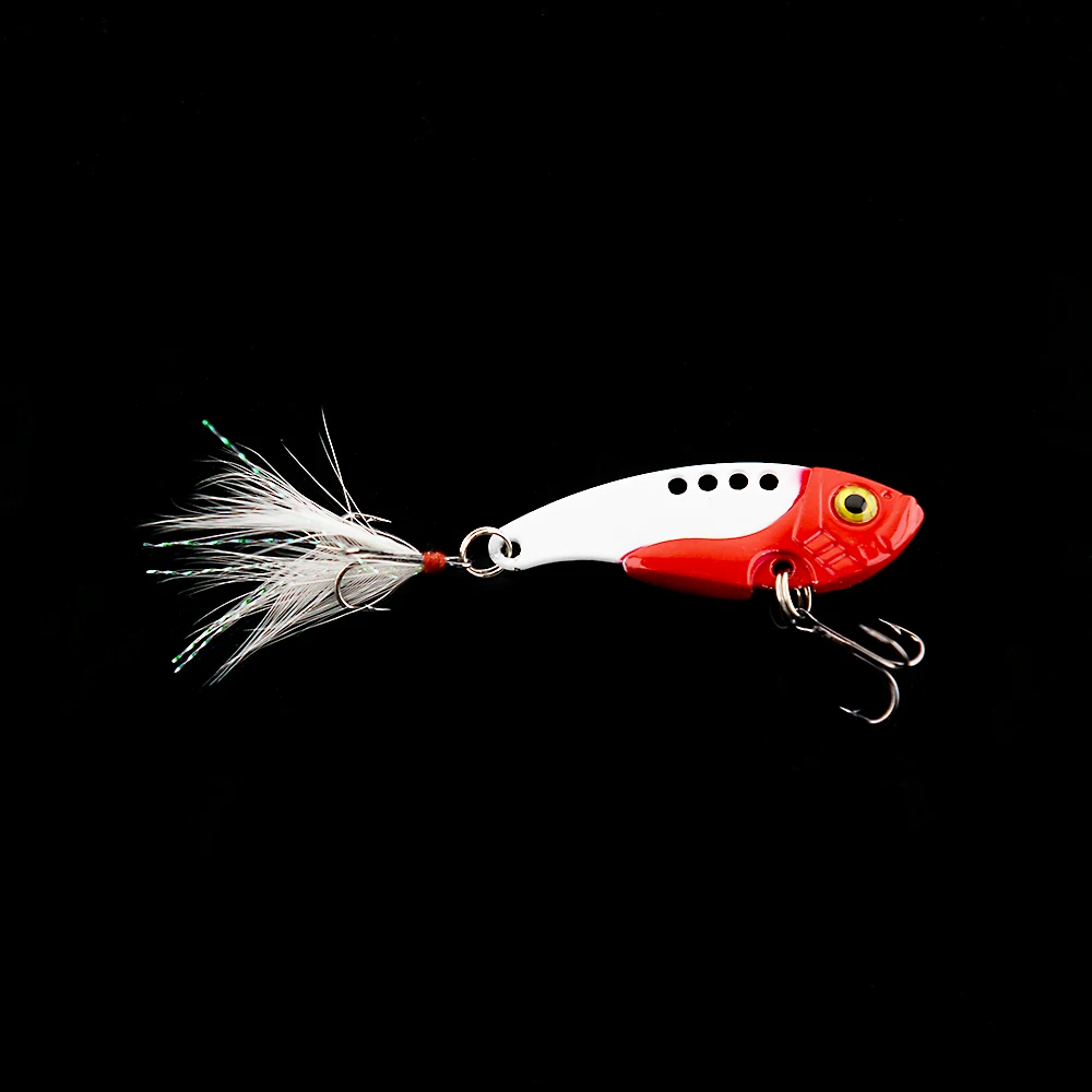 Vib Blade Lure5.4cm/11 3g Спиннер ложка Swimbait Вибрирующая джиггинг пресноводная Морская