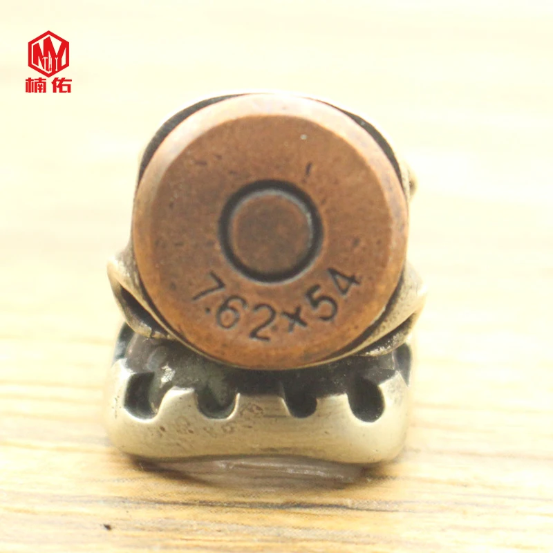 Бусы на веревочке из чистой меди в стиле ретро 1 шт.