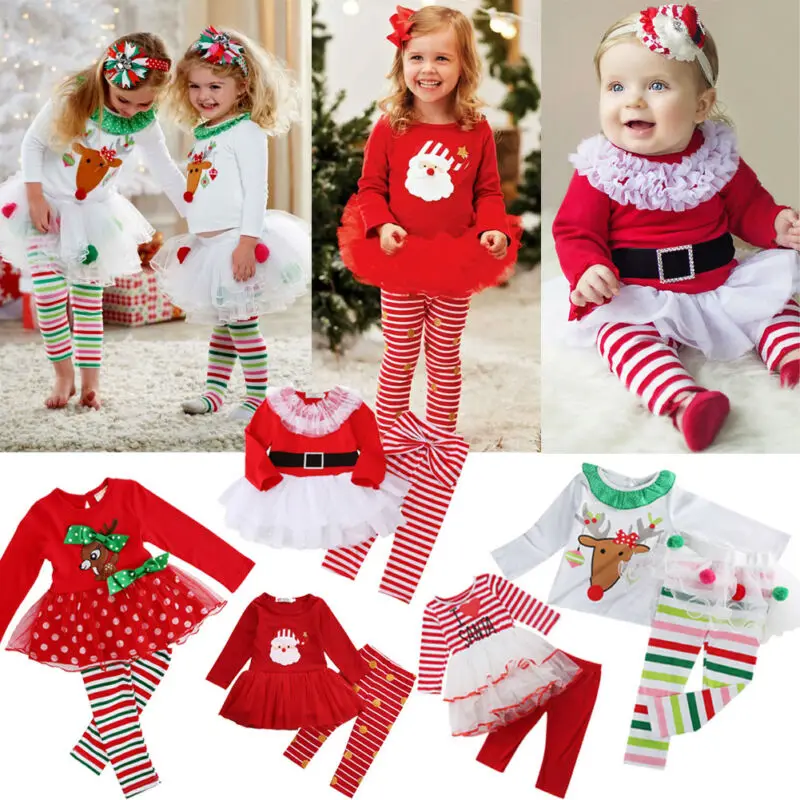 Лидер продаж милое рождественское праздничное платье пачка для маленьких