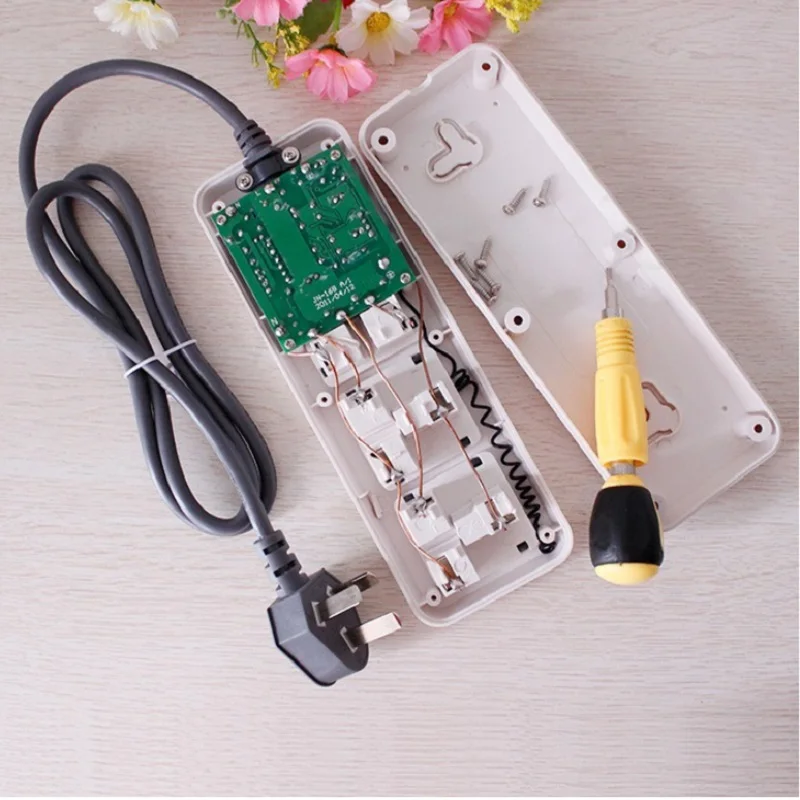 Блок питания Универсальный сокет адаптера пульт дистанционного управления