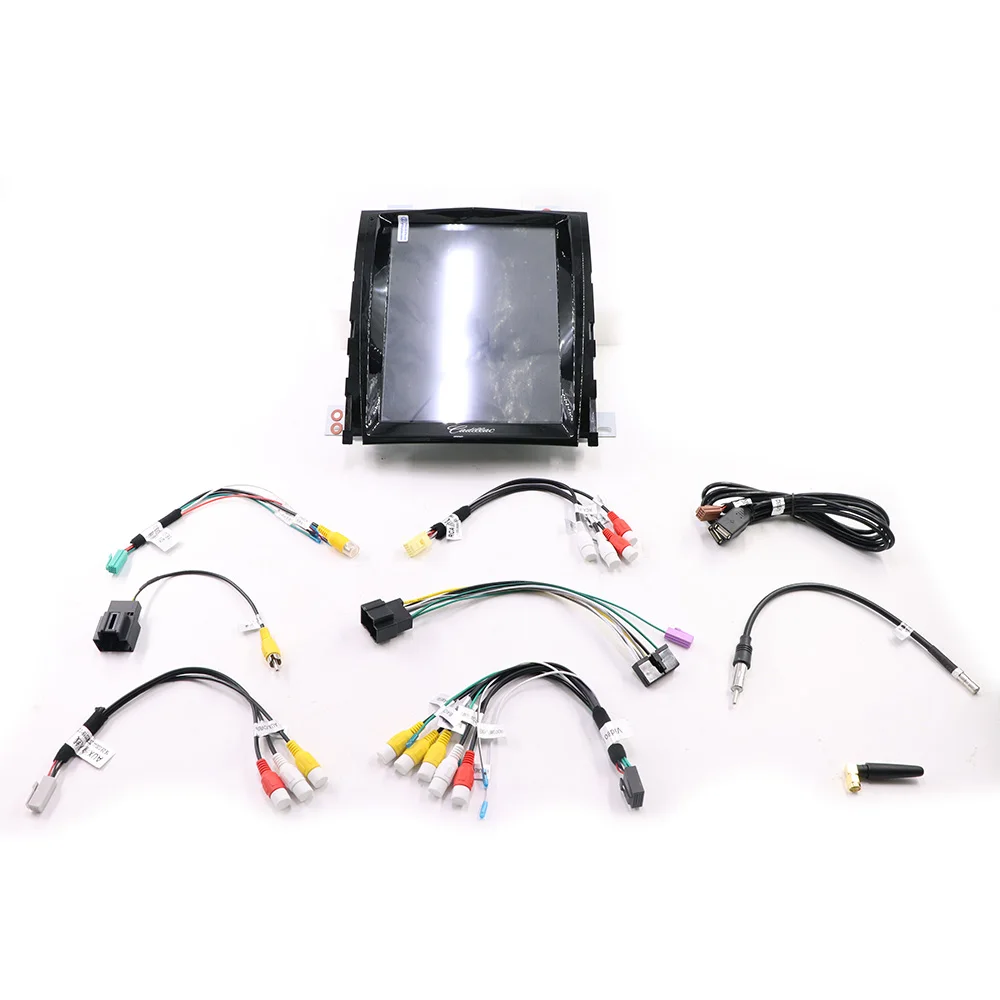 PX6 вертикальный экран 10," четырехъядерный Tesla 1024*768Android автомобильный DVD gps Навигатор Радио Аудио плеер для Cadillac Escalade ram 2G