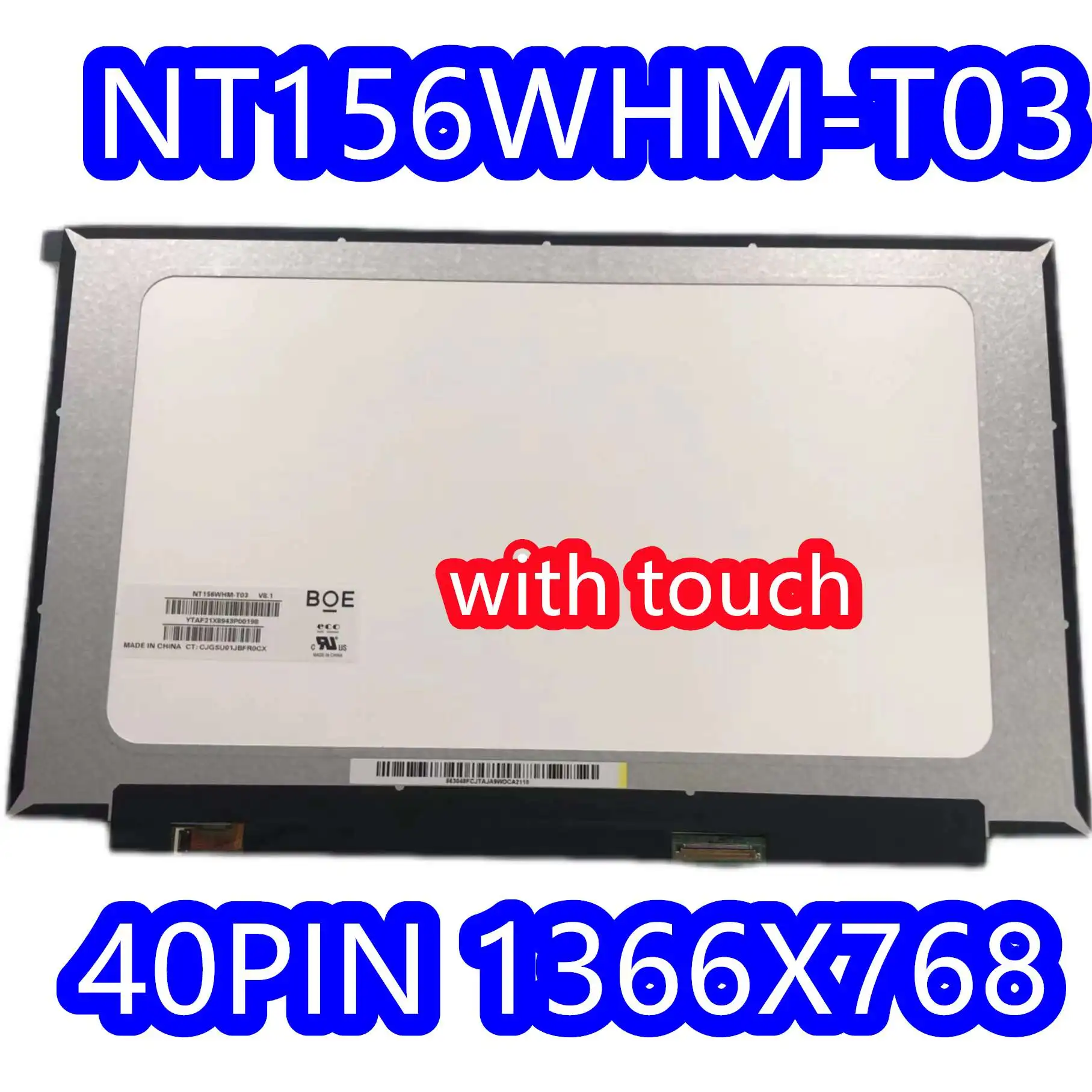 Светодиодный ЖК-дисплей 15 6 дюйма для HP 15dw0043dx 15DW с сенсорным экраном EDP 40 контактов