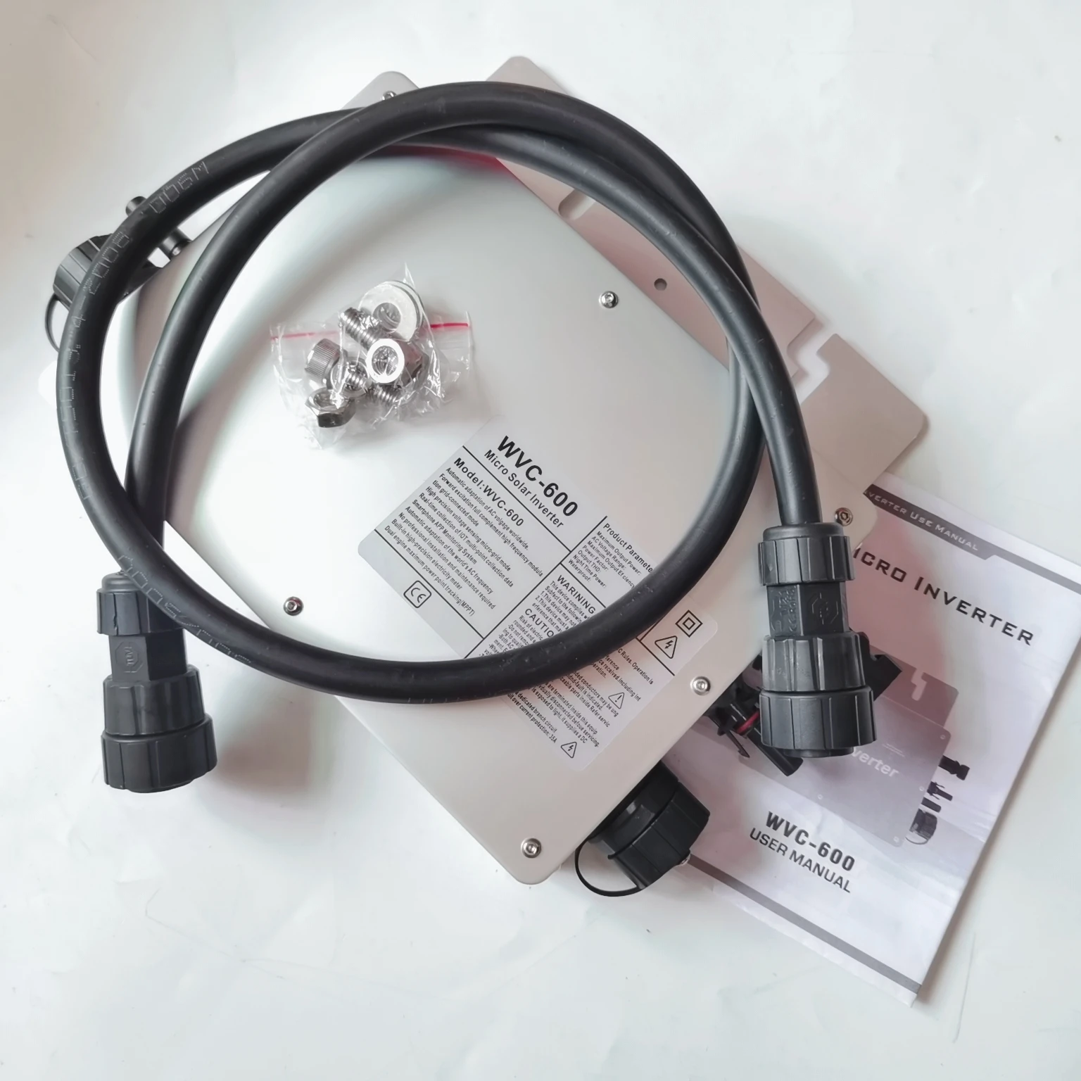 Лидер продаж! WVC 600W солнечных микро сетки на сетке инвертор Вход DC22V 50V для AC180 260V 50