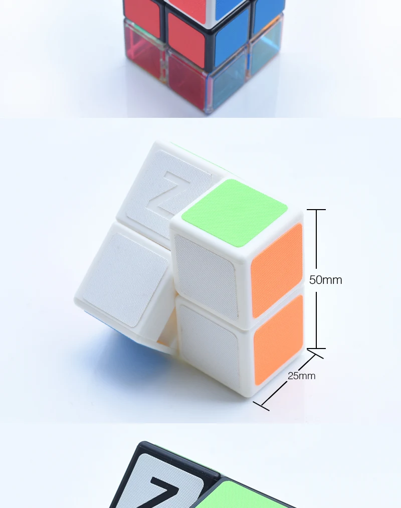 1x2x2 кубики начальный уровень Cubo карманная наклейка головоломка Cubo Развивающие игрушки для детей хороший подарок gxwj
