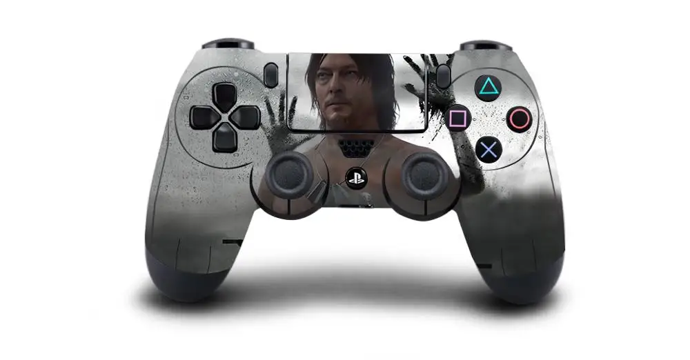 Небесно-голубой Наклейка на защитную крышку для PS4 контроллера для Playstation 4 Pro Slim Decal Skins sticker s - Цвет: Небесно-голубой
