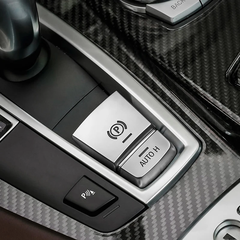 Автомобильный Стайлинг центральный ручной тормоз Авто H кнопку декоративная