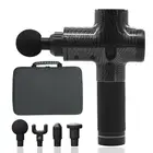 Новый высокочастотный массажный пистолет для расслабления мышц, расслабления тела, электрический массажер с портативной сумкой, терапевтический пистолет