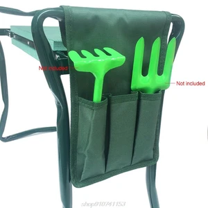 Garden Kneeler Tool Bag Folding Small Cloth Belt Bag Multi-pocket Large Capacity Garden Tool Storage Finishing MY20 21 Dropship 10 item image