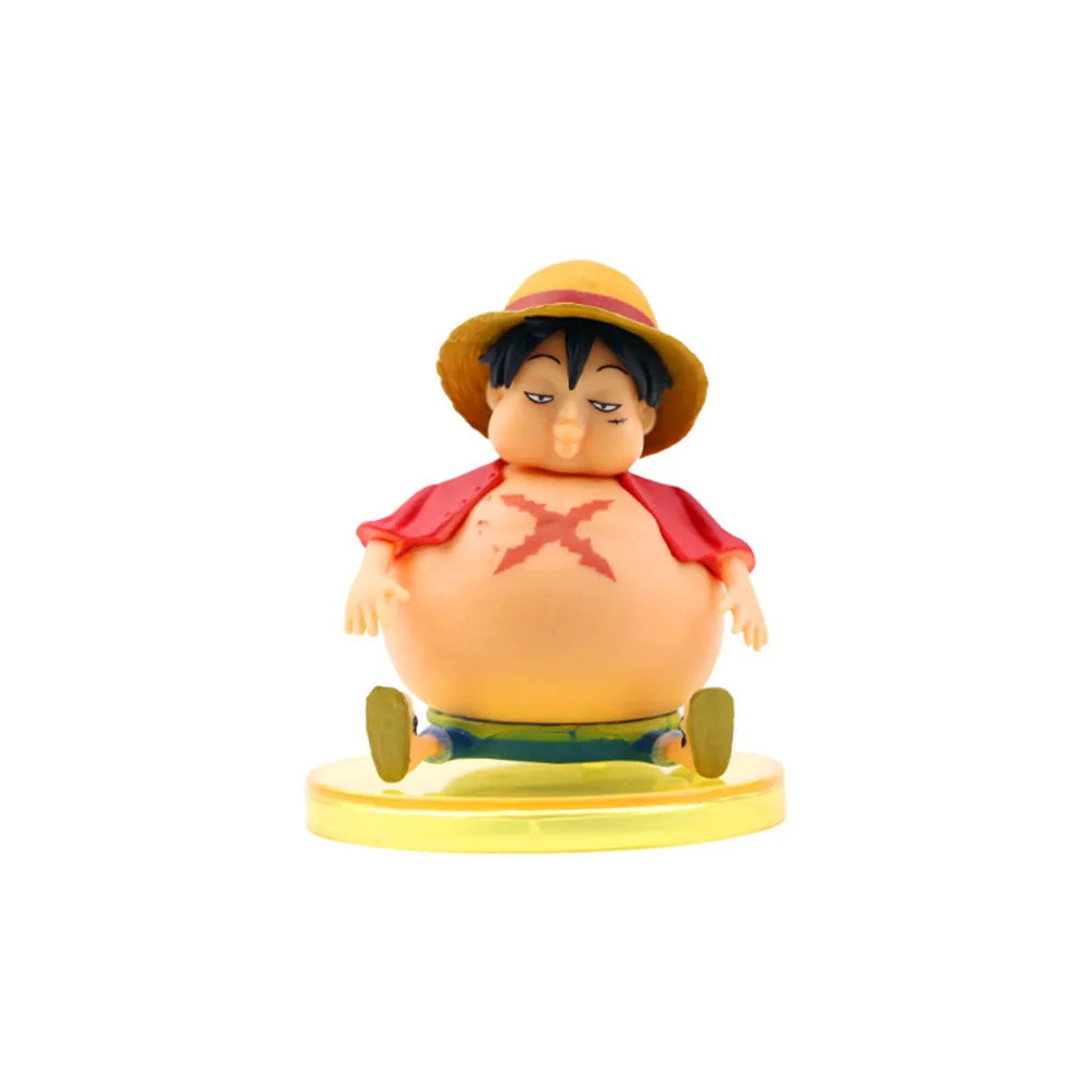 

6Pcs/Set One Piece luffy Figure PVC Cute Action Anime Figure Collection Model Toys For Boys Kids Toys Gift
