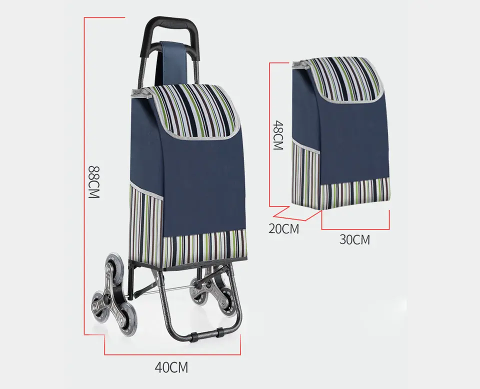 Сумки для покупок тележка корзина женская Корзина прицеп Портативный большая