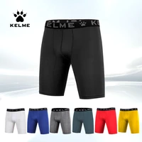 kelme men running shorts summer sports compression training tights fitness breathable quick dry elasticity underwear k15z706