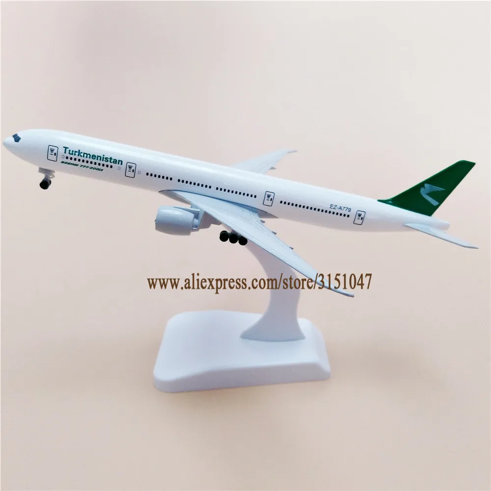 Сплав металла воздушный Туркменистан авиакомпаний B777 модель самолета Вьетнам