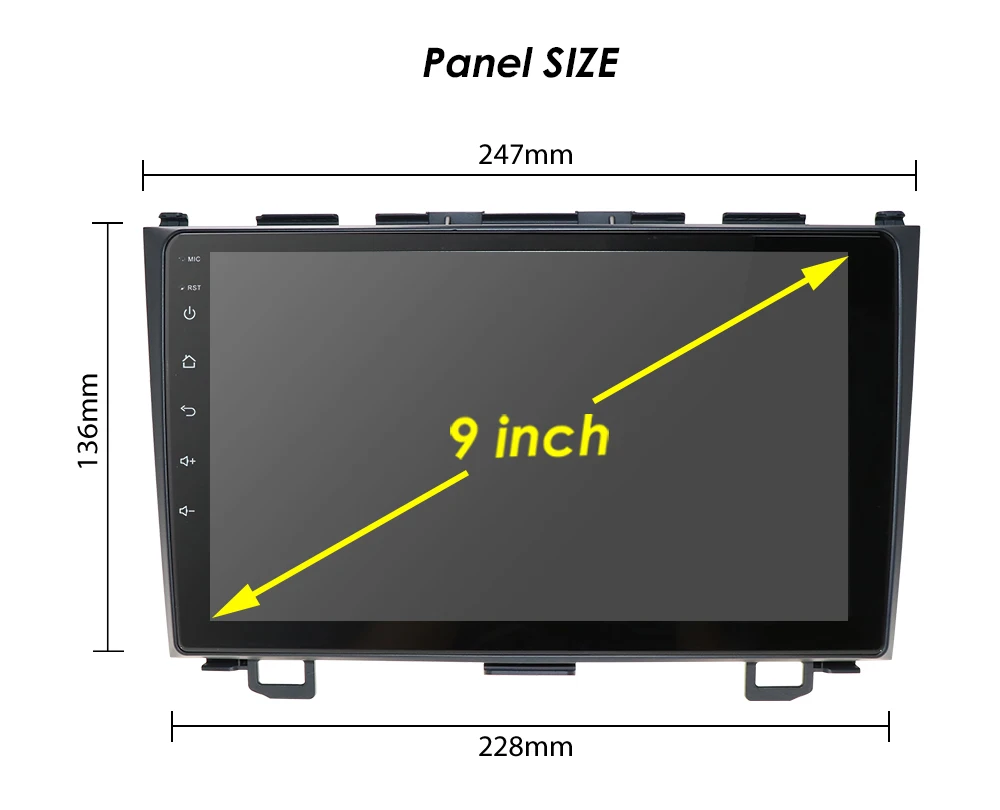

4G 64G 8 Core 2din Android 10 Car Multimedia Video Player for Honda CRV CR-V 2006 2007 2008 2010 2011 DSP 4G Car Stero Radio GPS