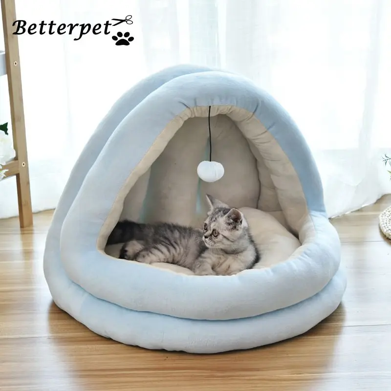 Высококачественные лежанки для кошек котят домашних животных уютная кровать