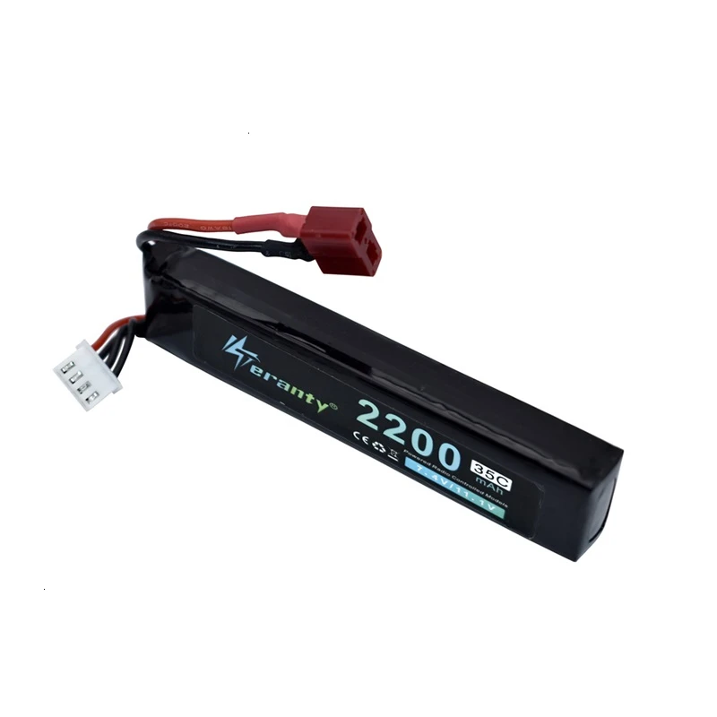 Водяные Пистолеты 2200 мАч 35C 1 шт. 11 В аккумулятор Lipo 3S для AKKU Mini страйкбола BB Air