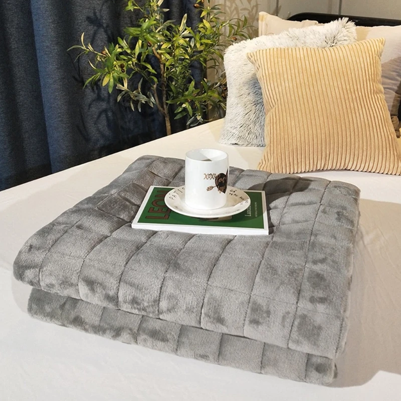 Winter Thicken Warm Flannel Bed Sheet Cover Skid Resistant Quilted Elastic Fitted Mattress Topper Pad Embossed Bedding Protector | Дом и сад