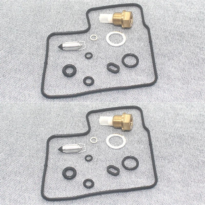Ремонтный комплект карбюратора мотоцикла для Honda PC 800 PC800 Pacific Coast 1989-1990, прокладка масляной чашки игольчатого клапана