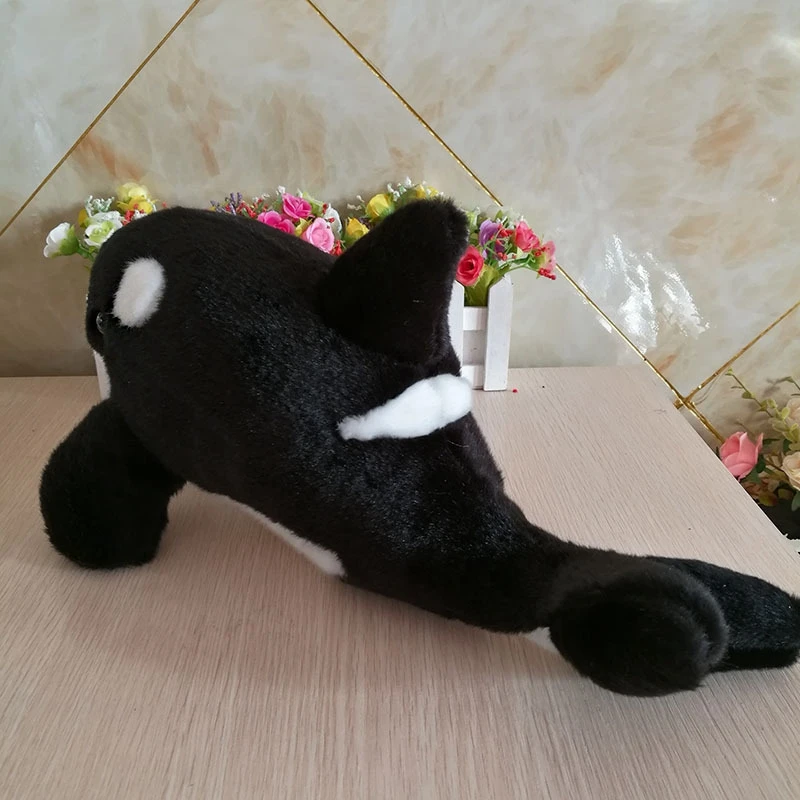 35 см реалистичные очень мягкие плюшевые игрушки убийца КИТ животных для детей